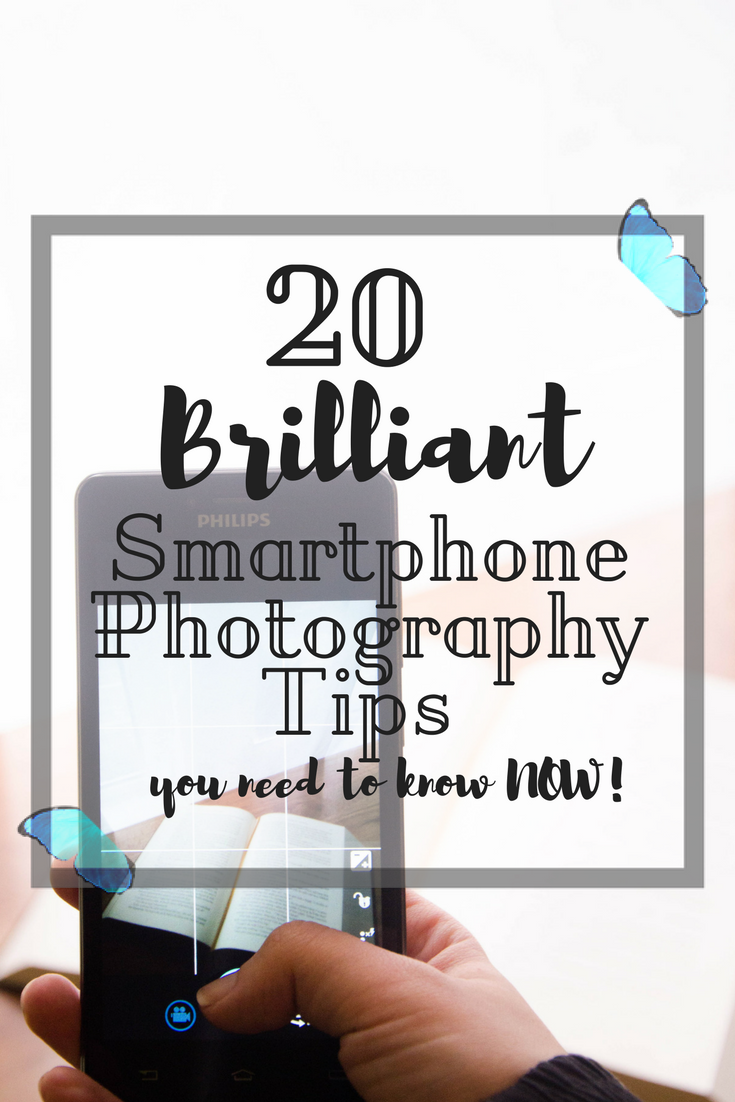 Having problems taking amazing photos with your phone? Here are 20 brilliant smartphone photography tips to help you take photos like the pros! 